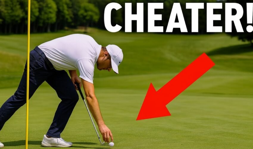 10 Times Golf Players Caught Cheating During Game!