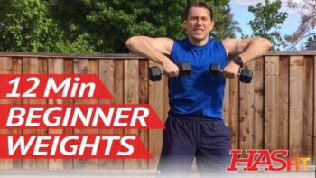 12 Minutes Weight Lifting Routine – For Beginners