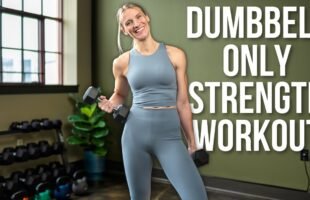 30 minute Full Body Strength Training with Dumbbells