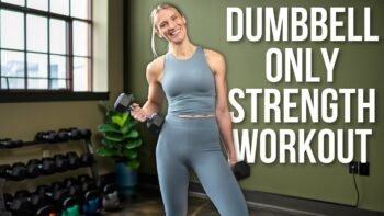 30 minute Full Body Strength Training with Dumbbells