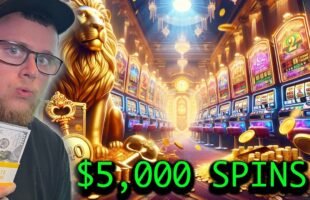 $5,000 Spins Hits Big JACKPOTS!