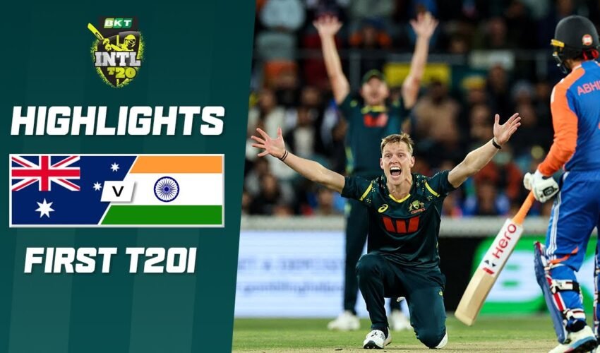 Australia v India 2025-26 | First T20I