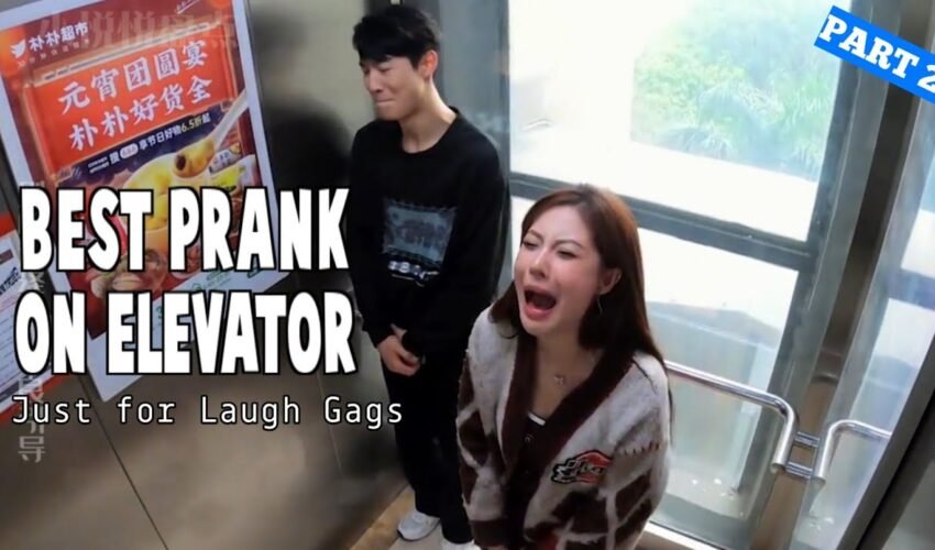 Best Prank on Elevator 😂 | Just for Laugh Gags 🤸