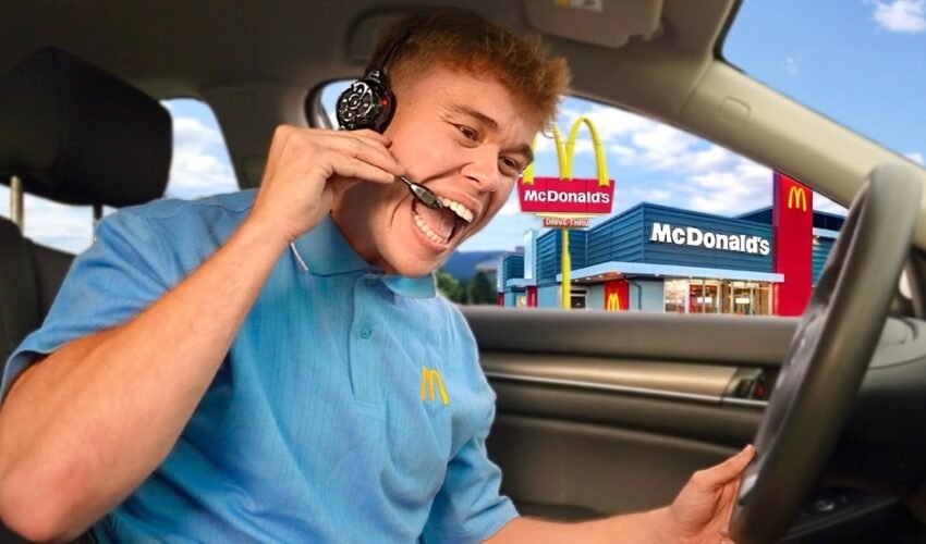 Connecting To Drive Thru Headset Prank!