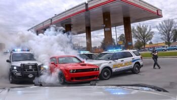 Craziest Dodge Challenger Police Chases – Caught on Dashcam