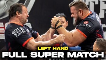 DEVON LARRATT VS ALEX KURDECHA LEFT HAND FULL MATCH | STRONGEST ARM ON EARTH EVW 19