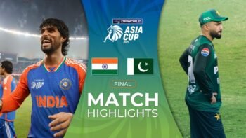 Final | India vs Pakistan | DP World Asia Cup 2025