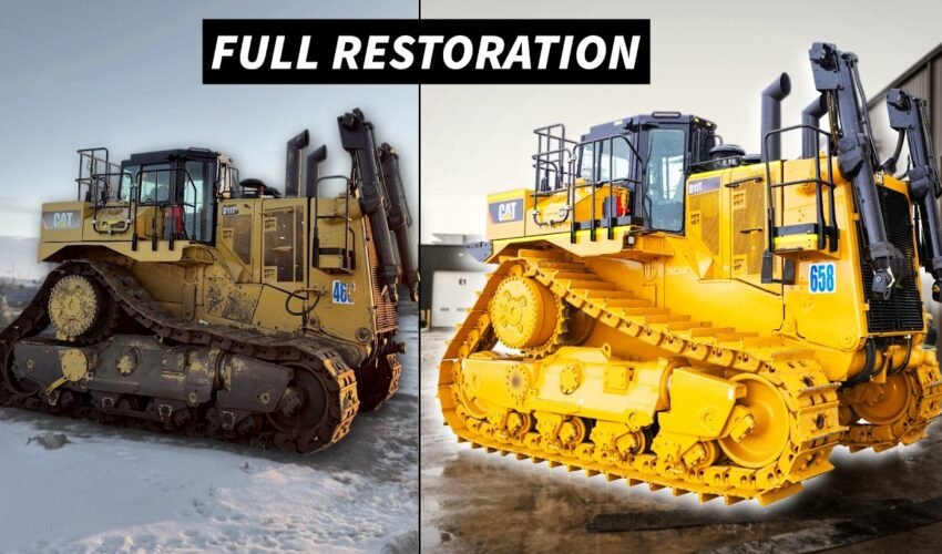 How Caterpillar D11 Bulldozers Are Rebuilt | Start to Finish