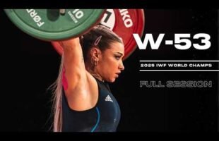 Women’s -53kg 2025 World Weightlifting Championships | Full Session