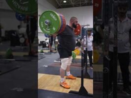 Lasha Talakhadze 305kg back squat x2 #backsquat #weightlifting