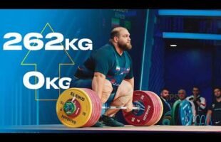 Bar to 262kg/578lb – The New Strongest Man In Weightlifting, Alireza Yousefi