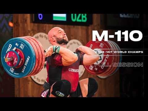 Men’s -110kg 2025 World Weightlifting Championships | Full Session