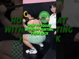 Starting their squat by arching their back?🤔 #weightlifting #squat #painrelief #strengthtraining