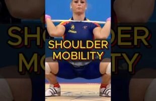 Shoulder mobility🏋️ #weightlifting #mobility #shouldermobility