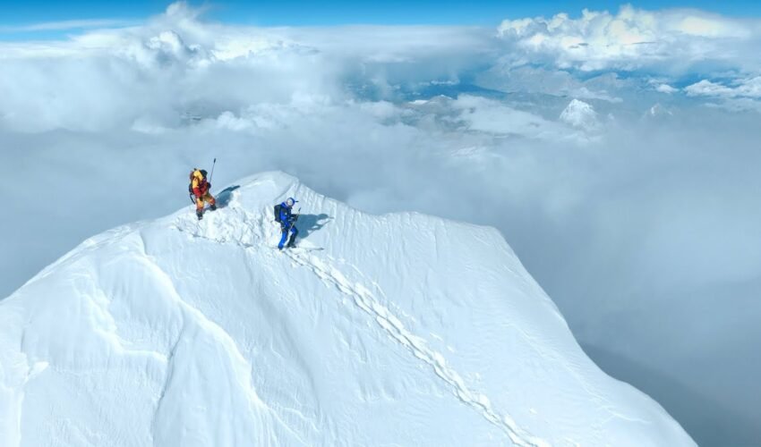 I Skied Down Mount Everest (world first, no oxygen)