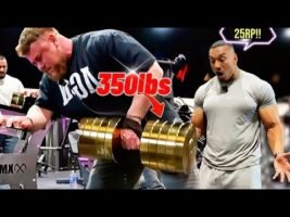 Larry Wheels in SHOCK: 21 Year Old Breaks Golden Dumbbell RECORD