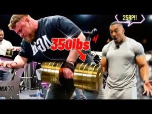 Larry Wheels in SHOCK: 21 Year Old Breaks Golden Dumbbell RECORD