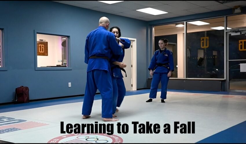 Learning to Take a Fall- With Sensei Skyler Cummings ft. Leana Nelson