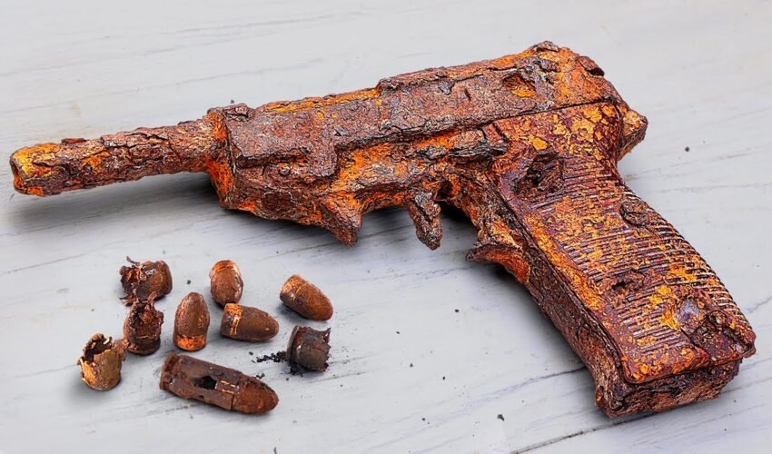 Old Pistol Restoration | Walther P38