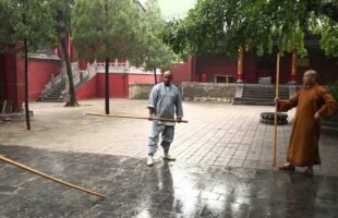 Shaolin Temple Stick Combat Training Kanishka Sharma