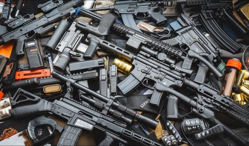 Sorting 100+ Toy Guns Challenge! CZ 75 P‑07, Glock 17, Capsule Gun & More!