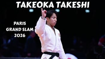 Takeoka TAKESHI complete competitions at PARIS Grand Slam 2026