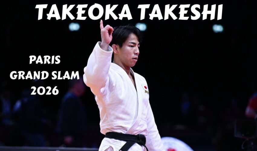 Takeoka TAKESHI complete competitions at PARIS Grand Slam 2026