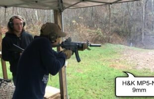 Test Fire of 43 Machine Guns – One Take, No Edits