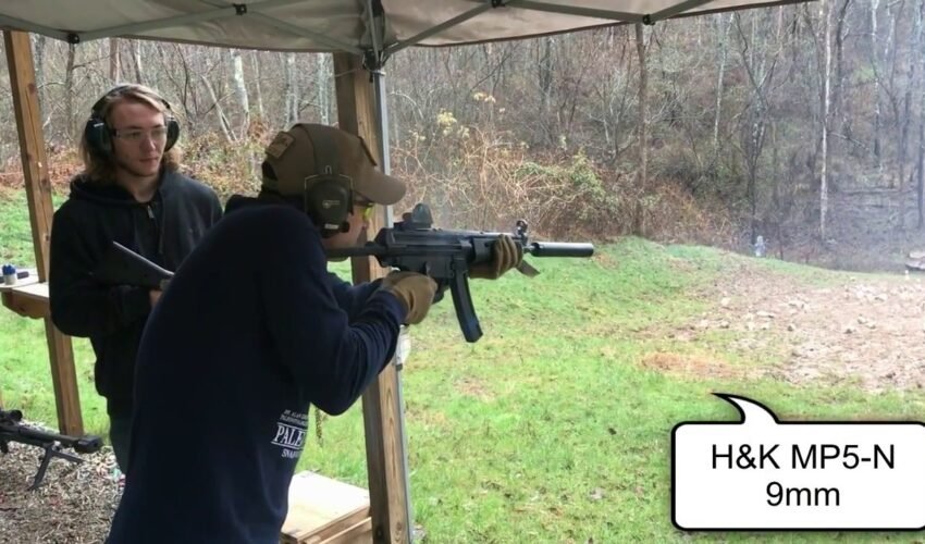 Test Fire of 43 Machine Guns – One Take, No Edits