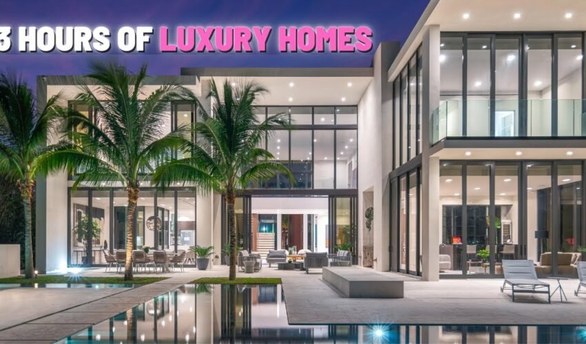 ULTIMATE 3 HOUR Tour: Inside the World's Most Luxurious Mega Mansions & Dream Homes