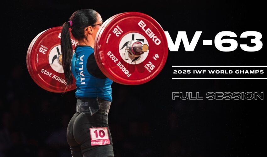 Women’s -63kg 2025 World Weightlifting Championships | Full Session