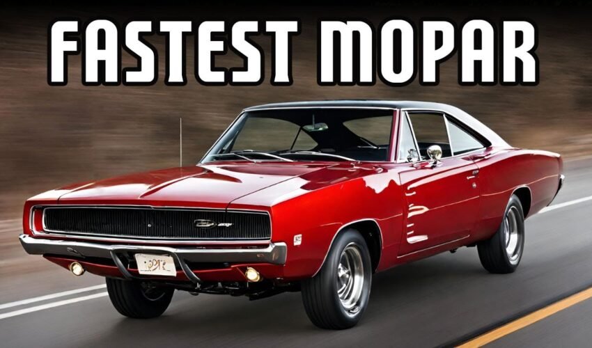 10 Fastest Classic Mopar Muscle Cars