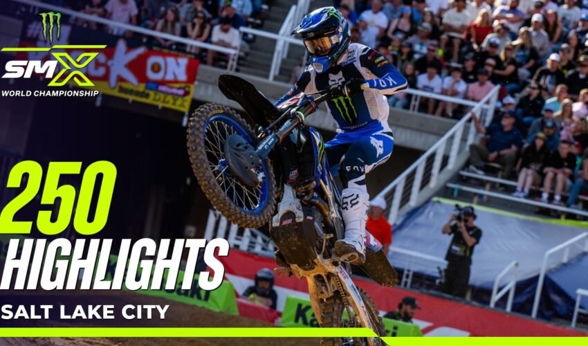 250 Class Highlights | Round 17 Salt Lake City | Supercross 2026