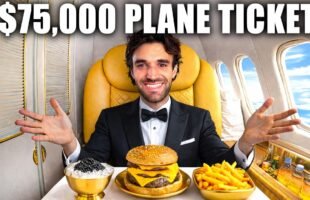 50 HOURS in the WORLD’S BEST FIRST CLASS ($75,000 Ticket)!