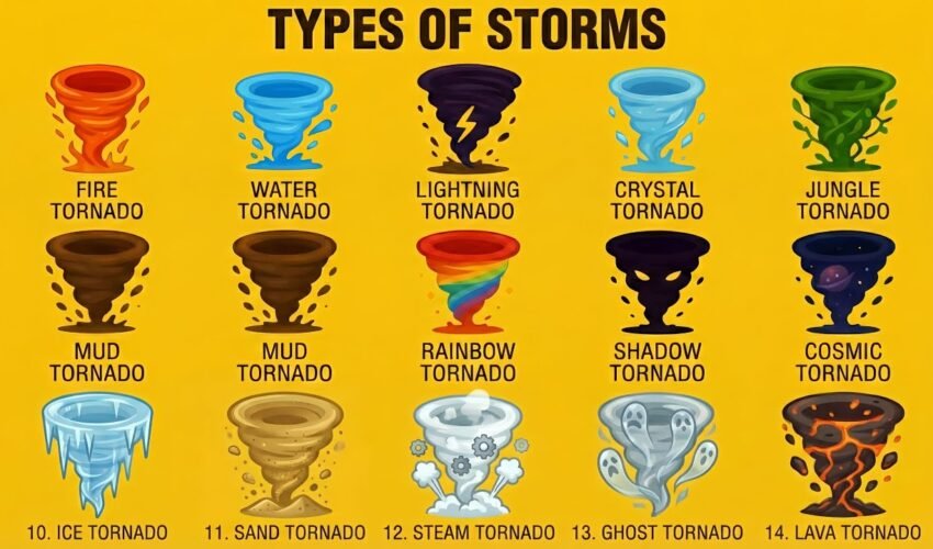 All Types of Tornadoes in One Video | Extreme Weather Documentary