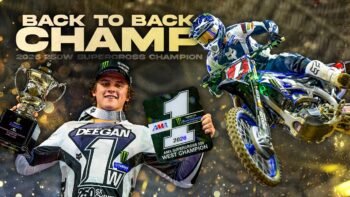 Back to Back Supercross Champ! 6x Champ! Deegan ERA