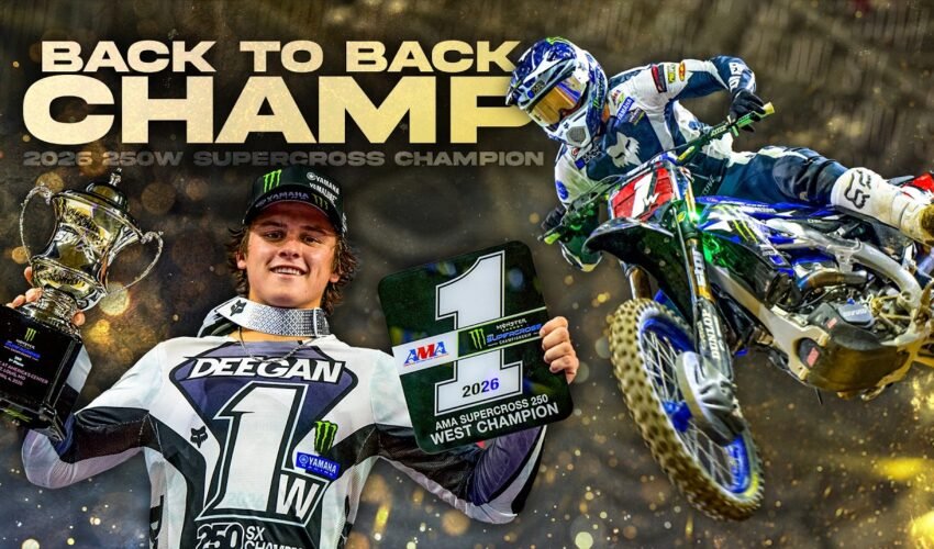 Back to Back Supercross Champ! 6x Champ! Deegan ERA