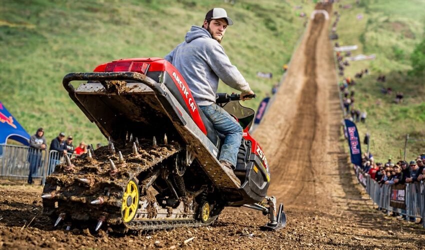 Can a Snowmobile Climb This Hill?