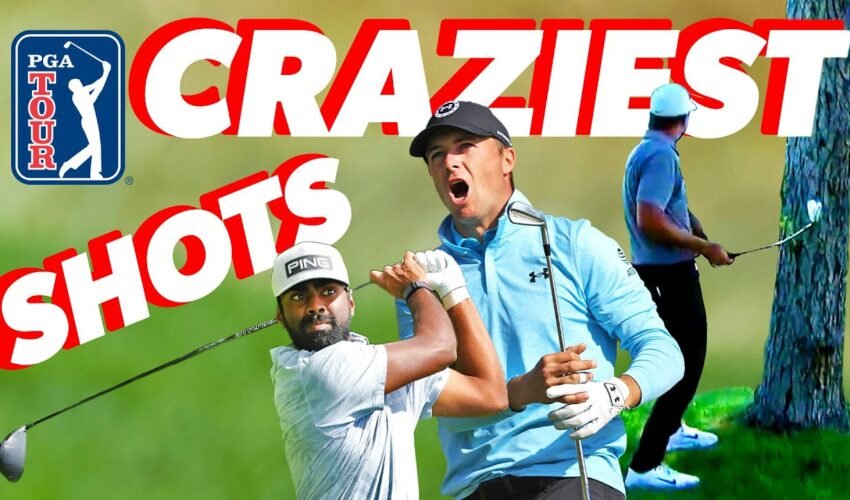 CRAZIEST shots of ALL TIME on the PGA TOUR