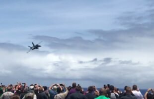 F18 Hornet Sonic Boom