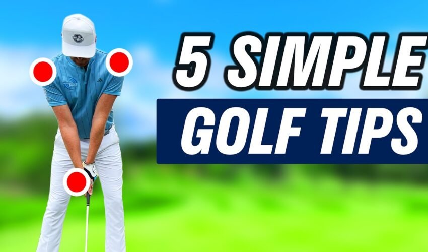 HOW TO PLAY GOLF – Top 5 BEGINNER Golf Tips