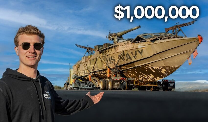 I Bought a $1,000,000 Navy SEAL Boat… Now We Have to Move It Across the Country