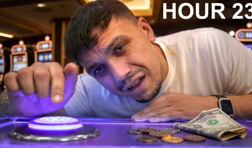 I Survived 24 Hours In A Casino With Only $100