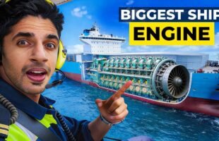 I Walked Through the World’s Biggest Ship Engine (It’s Unreal)