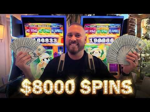 INSANE $8000 SPINS DID THIS ON MO MO MO MUMMY