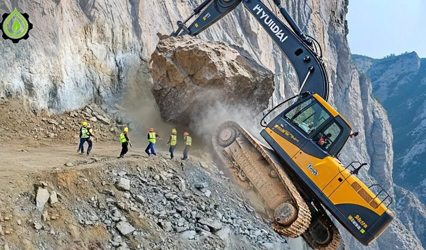 Jaw-Dropping Excavator Operator Skills So Crazy You’d Think They’re Fake!