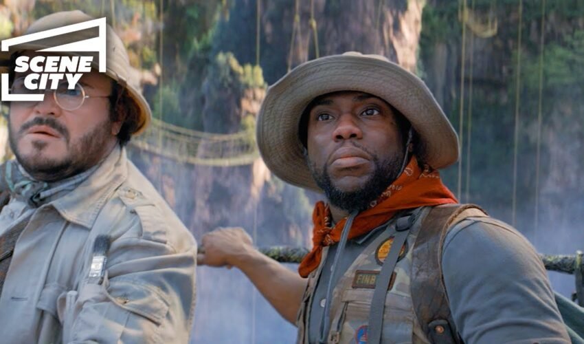 Jumanji The Next Level: Baboon Attack Bridge Scene (Kevin Hart, Jack Black 4K HD Clip) | Captions