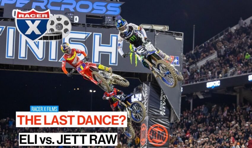 Last Dance? San Diego Supercross 2025 Eli Tomac vs. Jett Lawrence RAW Footage