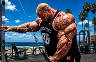 MICHAL KRIZO IGNITES BOLTS OF BODYBUILDING — BEACH WORKOUT TURNS INTO A MONSTER MASS EXPLOSION