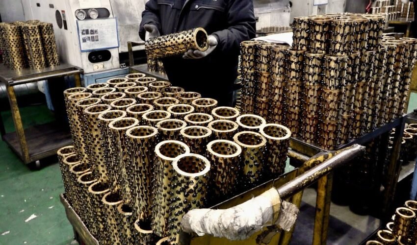 Most Satisfying Industrial Manufacturing Processes with Modern Machinery.